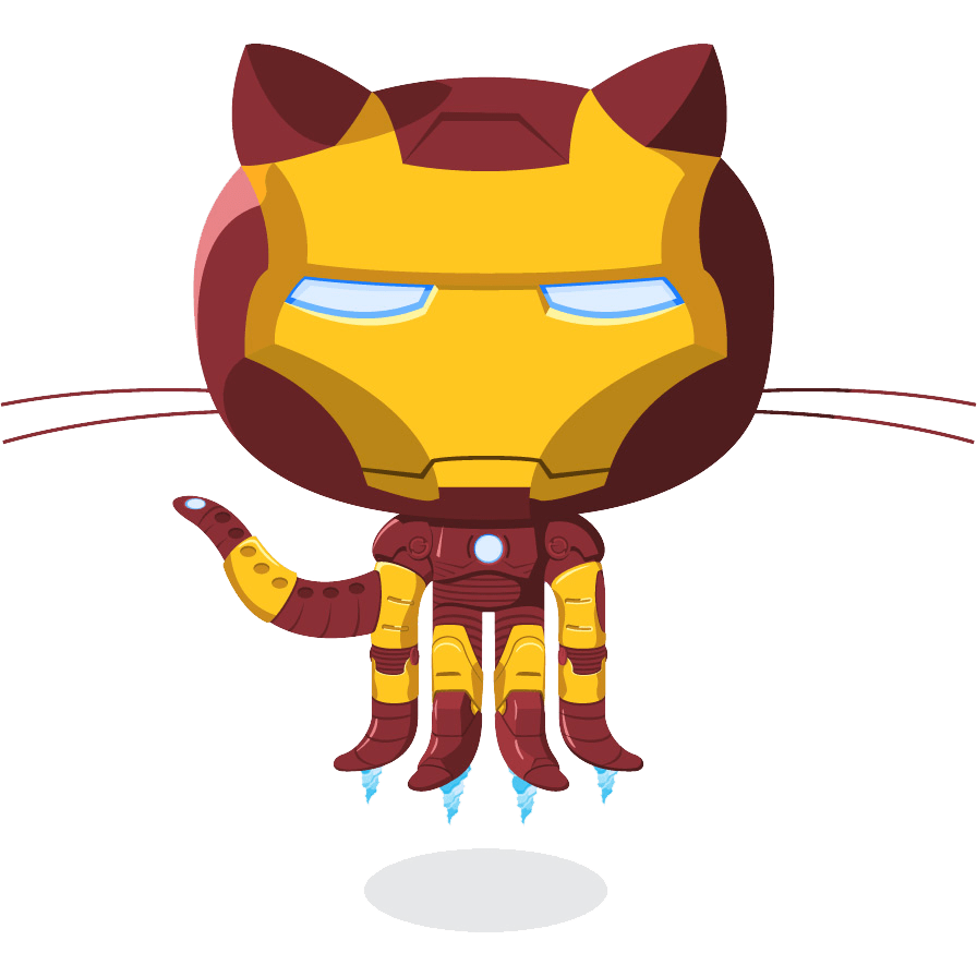 Ironman-styled Octocat